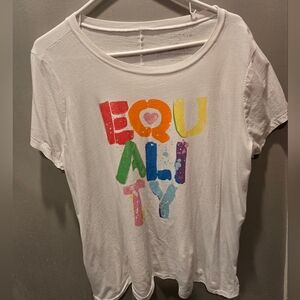 Torrid Multicolor Equality Graphic Tee
